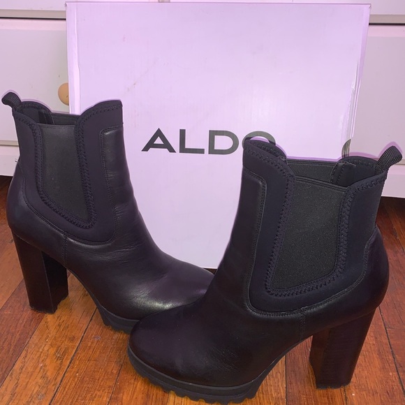 ALDO Elrudien platform boots - Picture 1 of 4